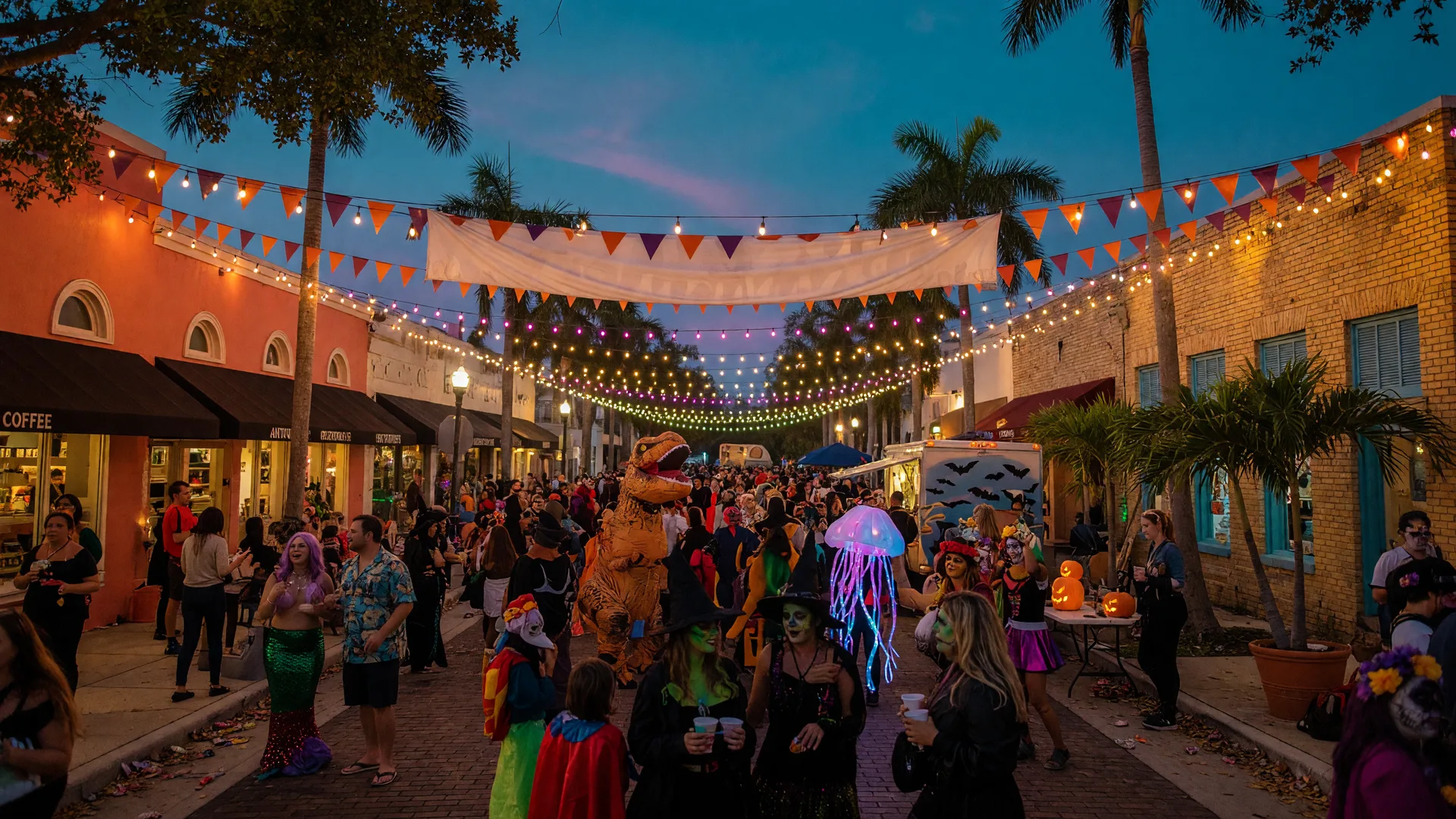 Halloween Night in Downtown Sarasota: The Gator Club Block Party, Trick-or-Treat at The Ringling & My Oct 31 Plan