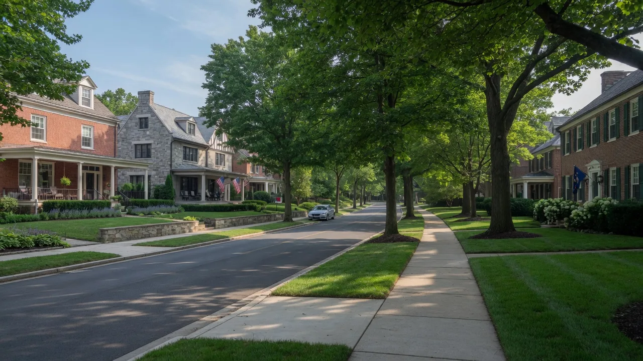 Huntingdon Valley Walkability, Safety and Daily Life