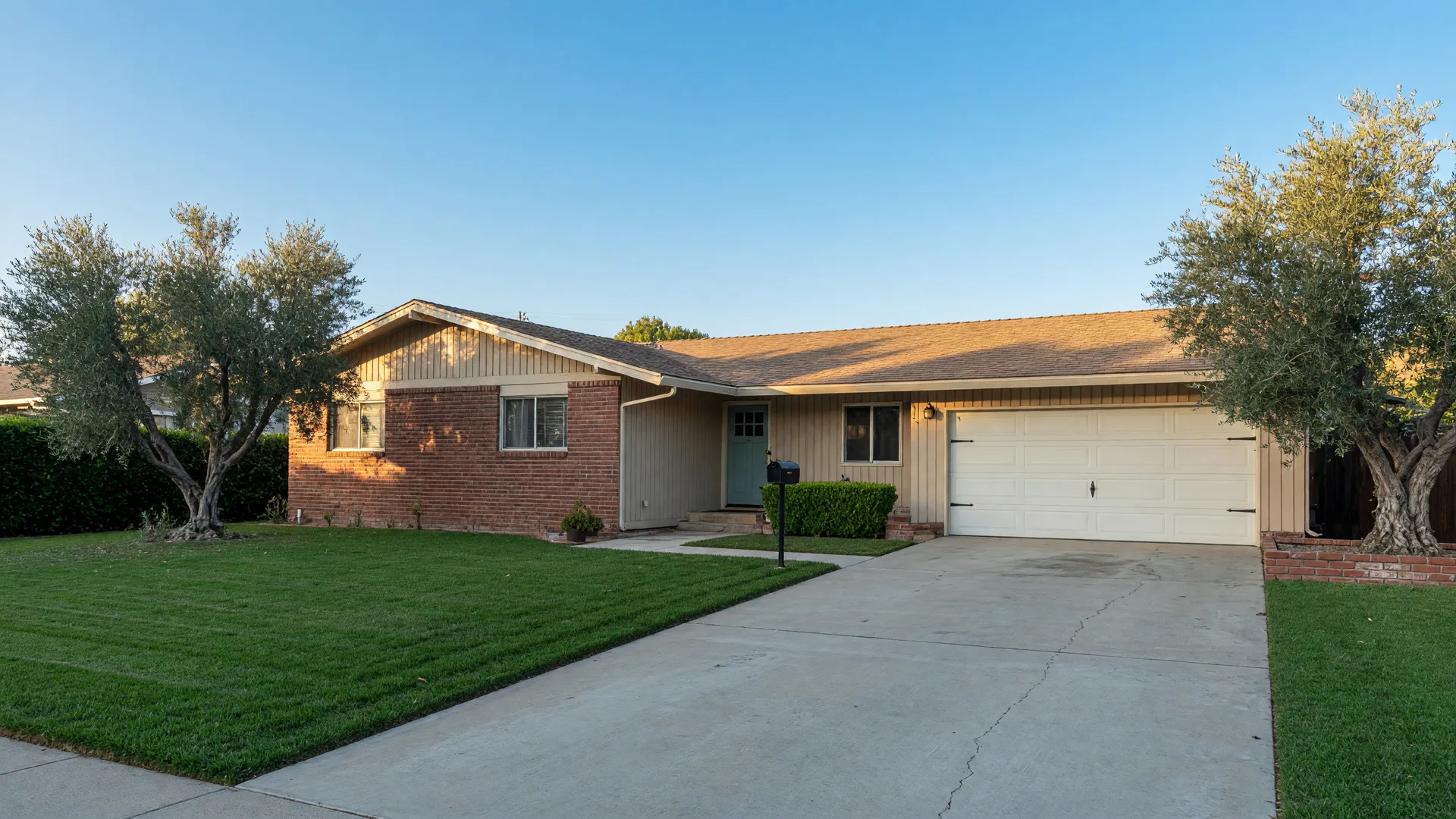 Classic mid-century ranch home in the San Fernando Valley