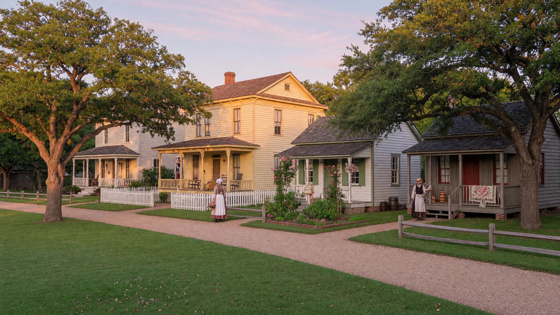 Chestnut Square Historic Village in McKinney