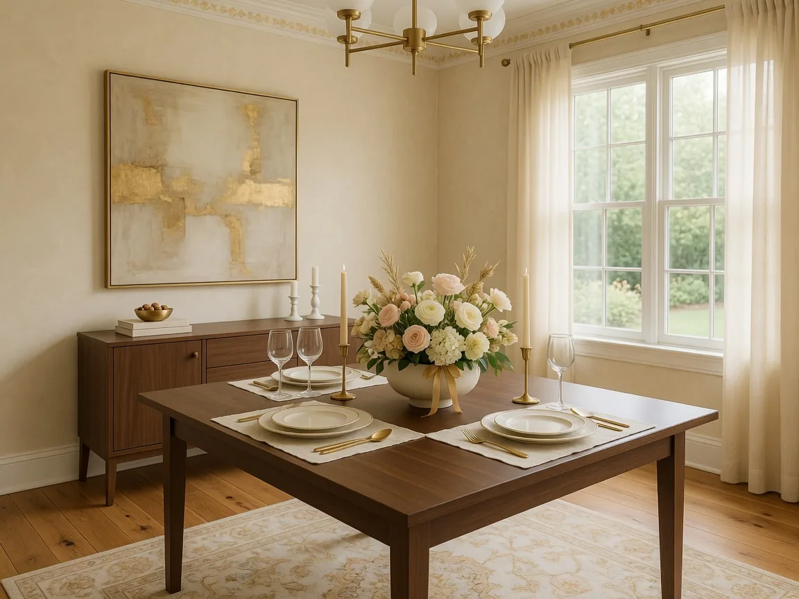 Elegantly staged home ready for sale