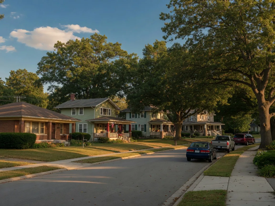 Lake County, Indiana: Lakeside living and brick street squares, minutes from Chicago. Think Crown Point, Merrillville, Schererville, and Munster.