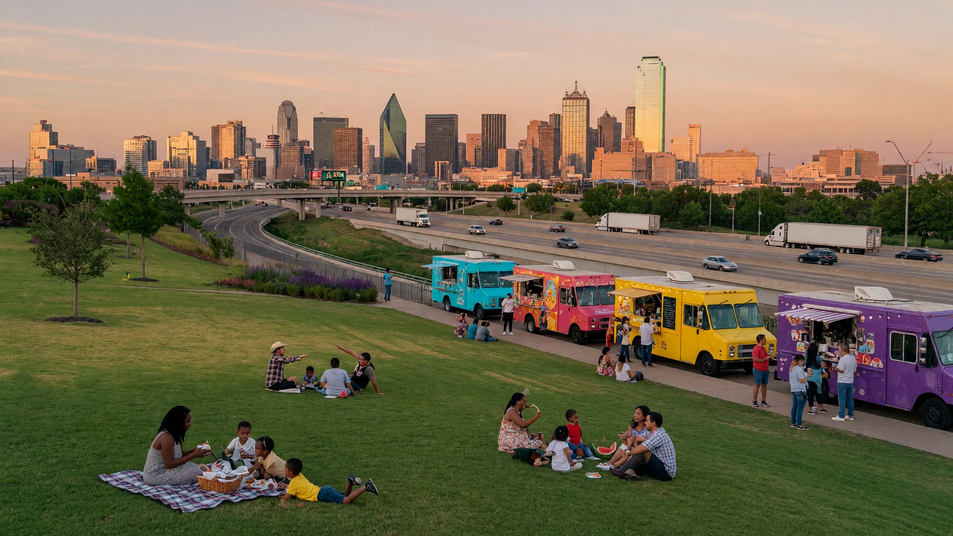 Klyde Warren Park in Dallas