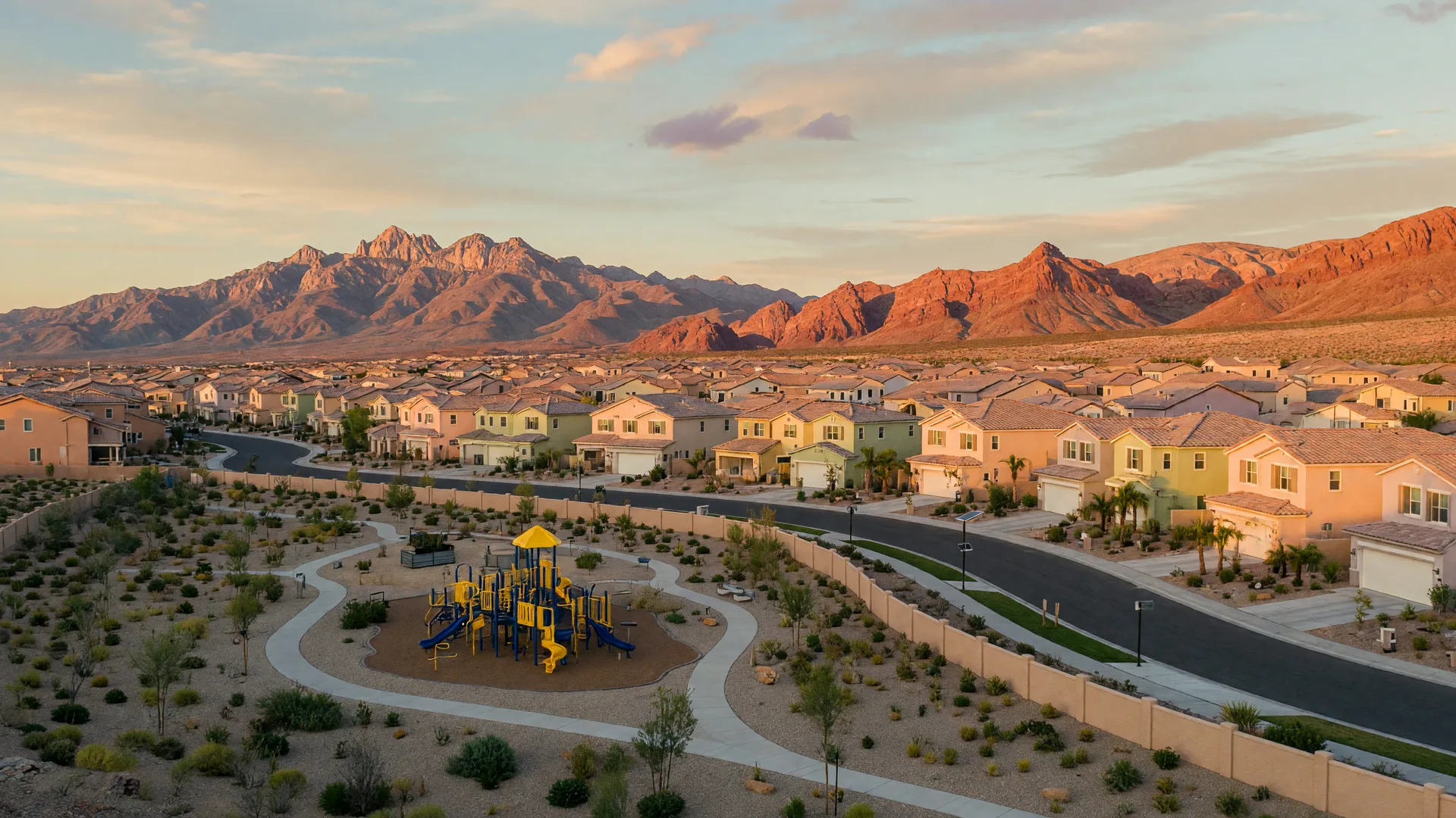 Living in Enterprise, Las Vegas: The Southwest Township Where the Newer Homes Are