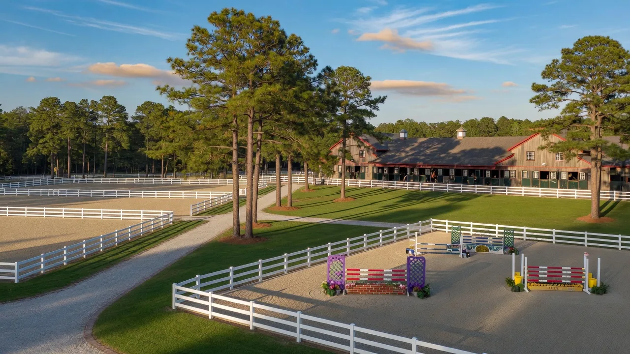 Photo: Aiken's Premier Equestrian Venues: A Complete Guide to the Show Grounds, Training Centers, and Competition Facilities in Horse Country — Aiken SC horse property