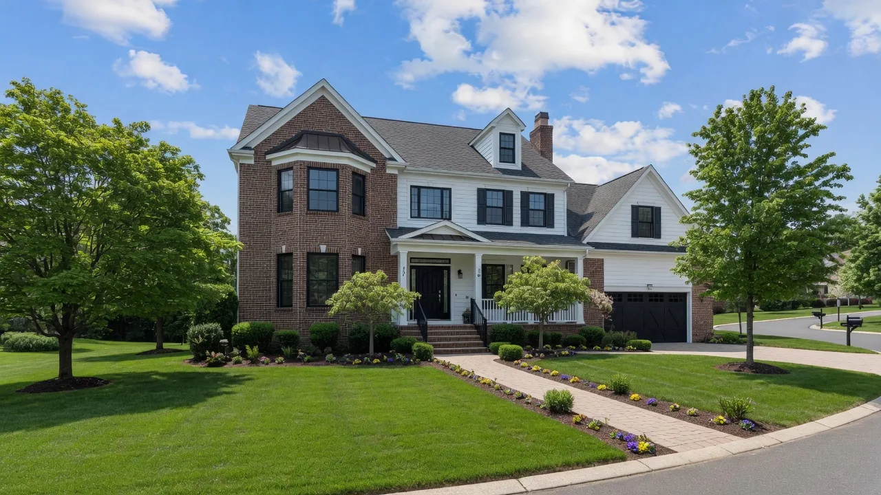 Exterior of 17 Ravine Ct, Clifton, NJ, a colonial-style home on a cul-de-sac
