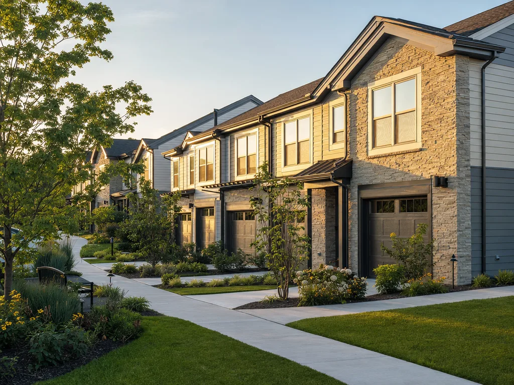 Modern townhome communities in Glen Mills