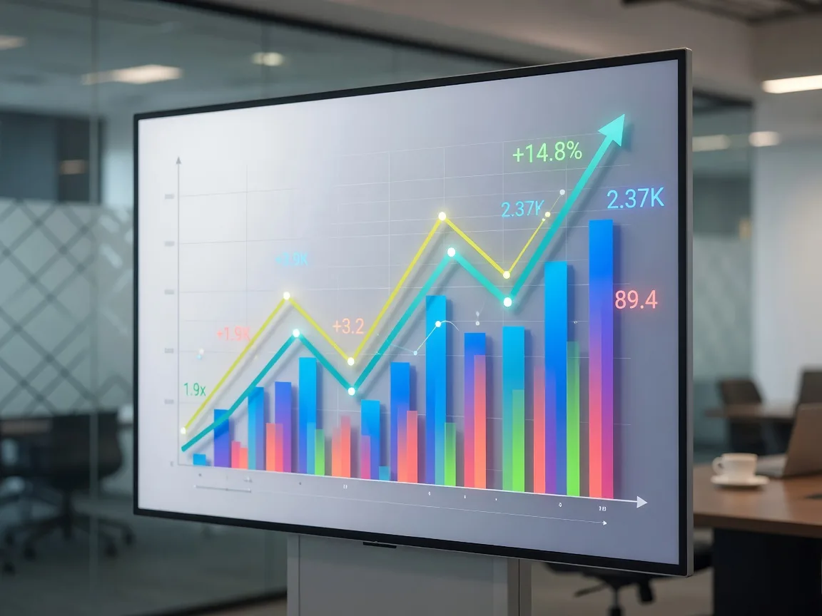 Market data charts and visualization
