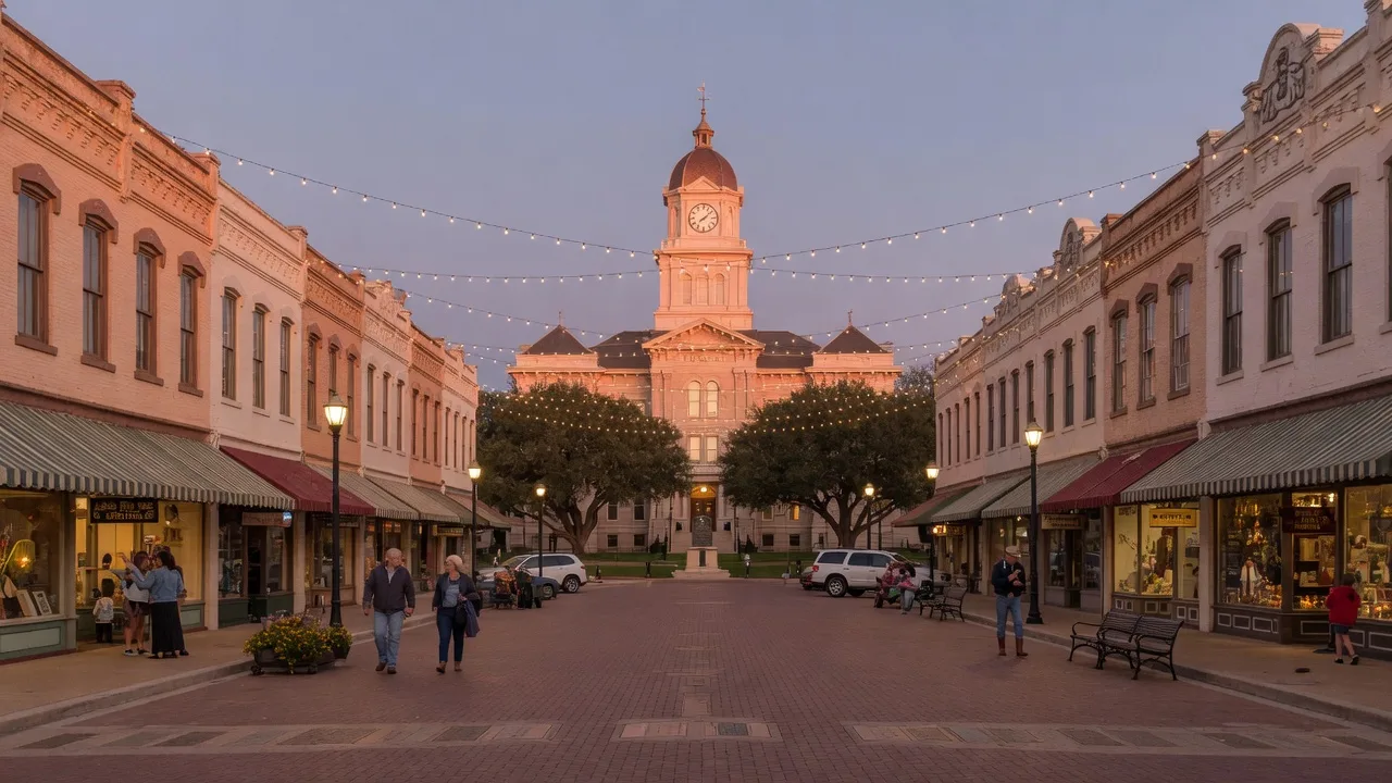 Historic Downtown McKinney in McKinney