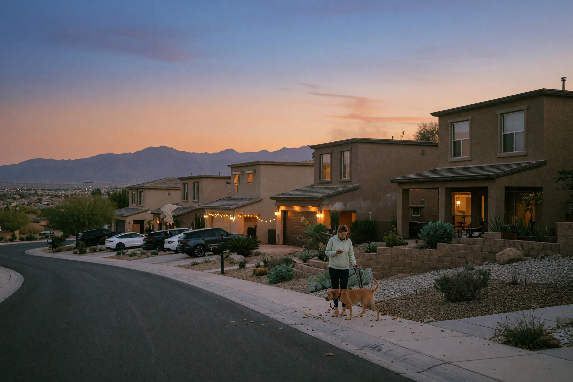 Seven Hills' Everyday Rhythm: Ridgeline Light, Hillside Evenings, and Open Desert Calm