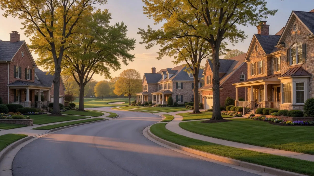 Apalachee Farms golf course community in Dacula Georgia