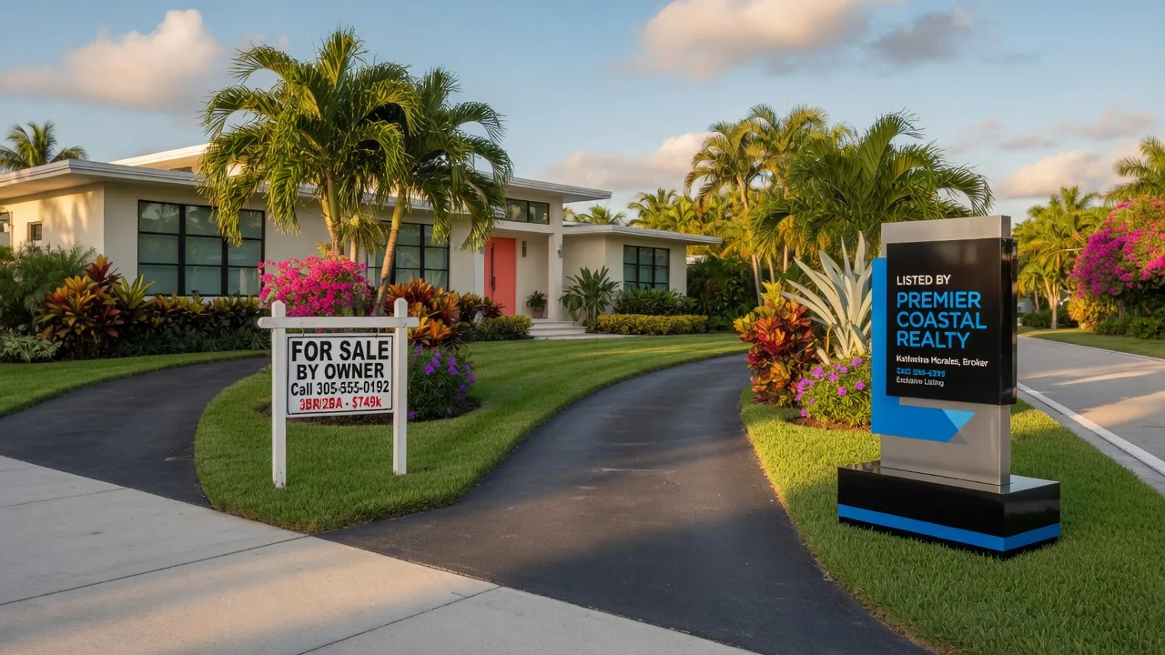 Should I Sell My House Myself or Use a Realtor in Florida?