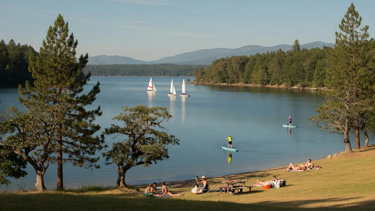 What's It Really Like to Swim, Paddle, and Spend a Day at Elk Lake in Saanich?