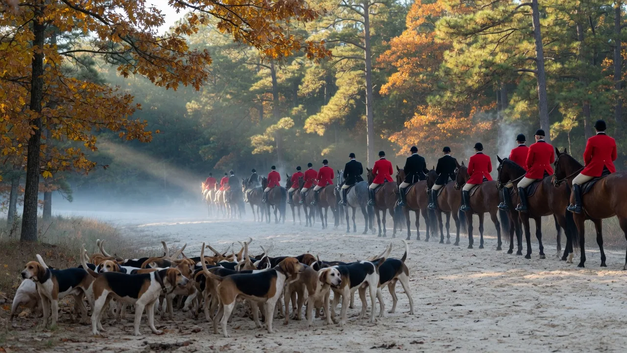 Photo: Aiken's Holiday Season in Horse Country: Blessing of the Hounds, the Hoofbeats Christmas Parade, and the Season's Traditions — Aiken SC horse property