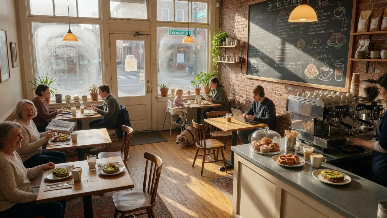 Sabrina's Cafe in Fairmount Philadelphia