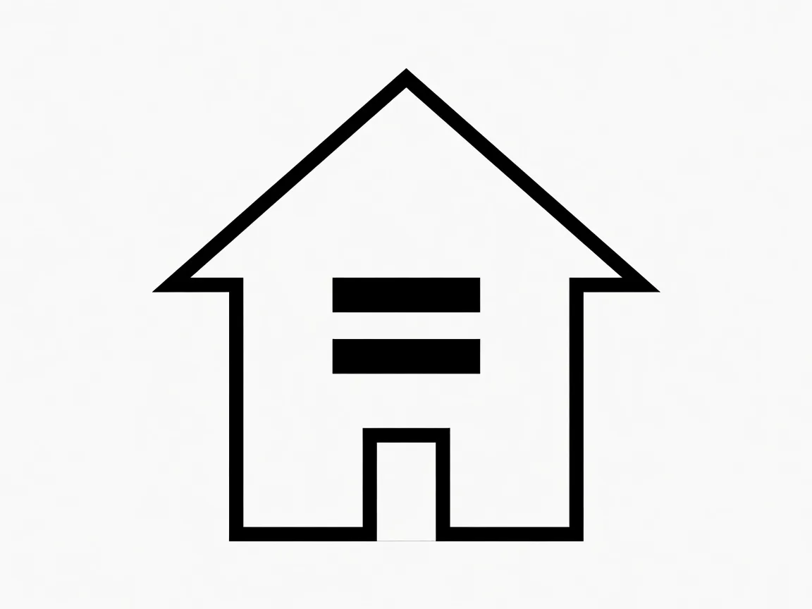 Equal Housing Opportunity logo - the classic house with equal sign symbol