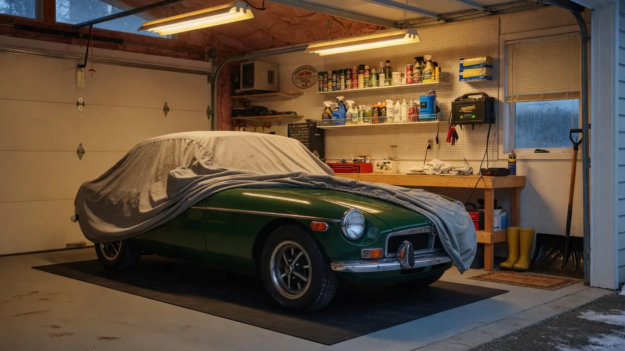 How Do You Store a Classic Car for the Winter in Victoria BC?