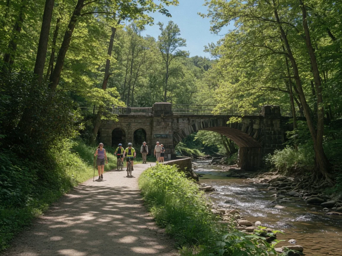 Wissahickon Valley Park near Germantown