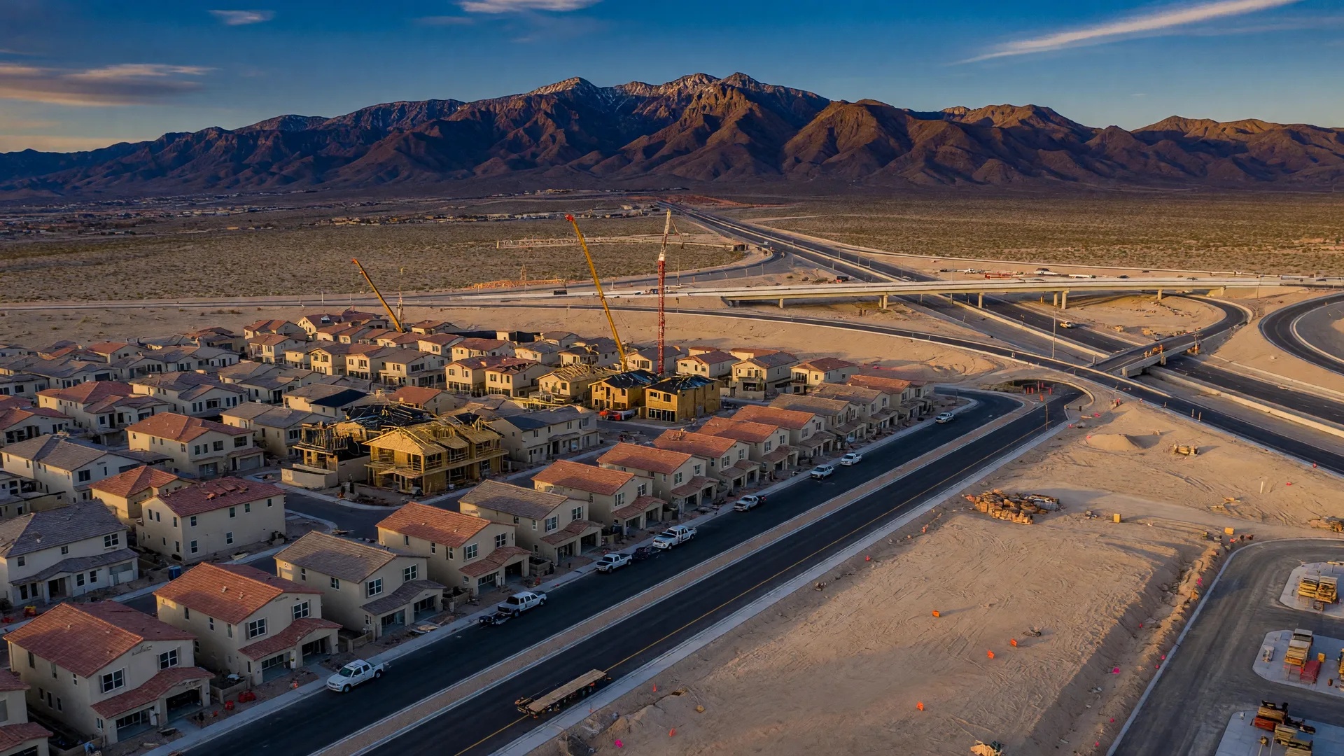 New Construction Update: Final Lots & the Roads Catching Up