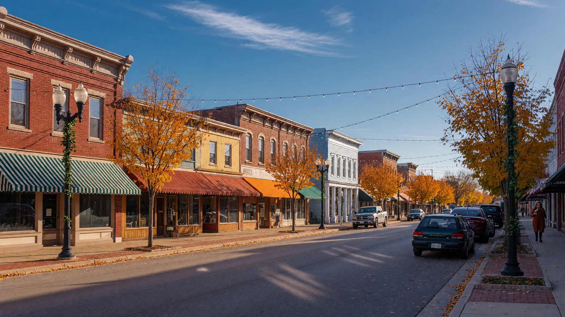 Scene of Frankfort, IL