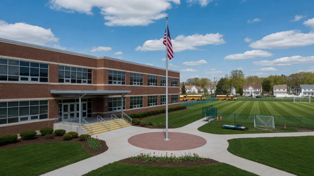 Public school building in Cherry Hill