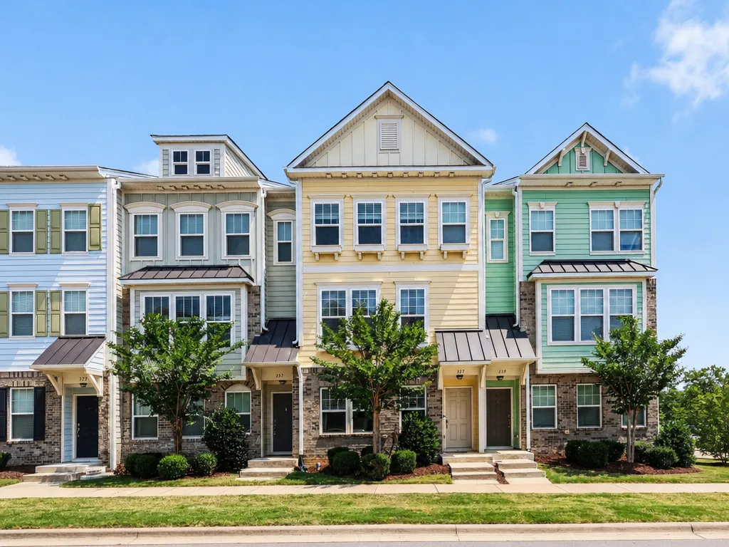 Villages townhome in The Villages of Apex, Apex NC