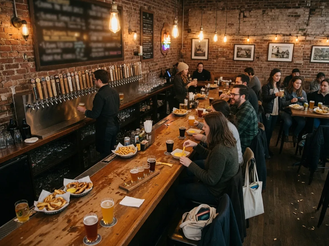 Papermill craft beer bar and restaurant in Swarthmore