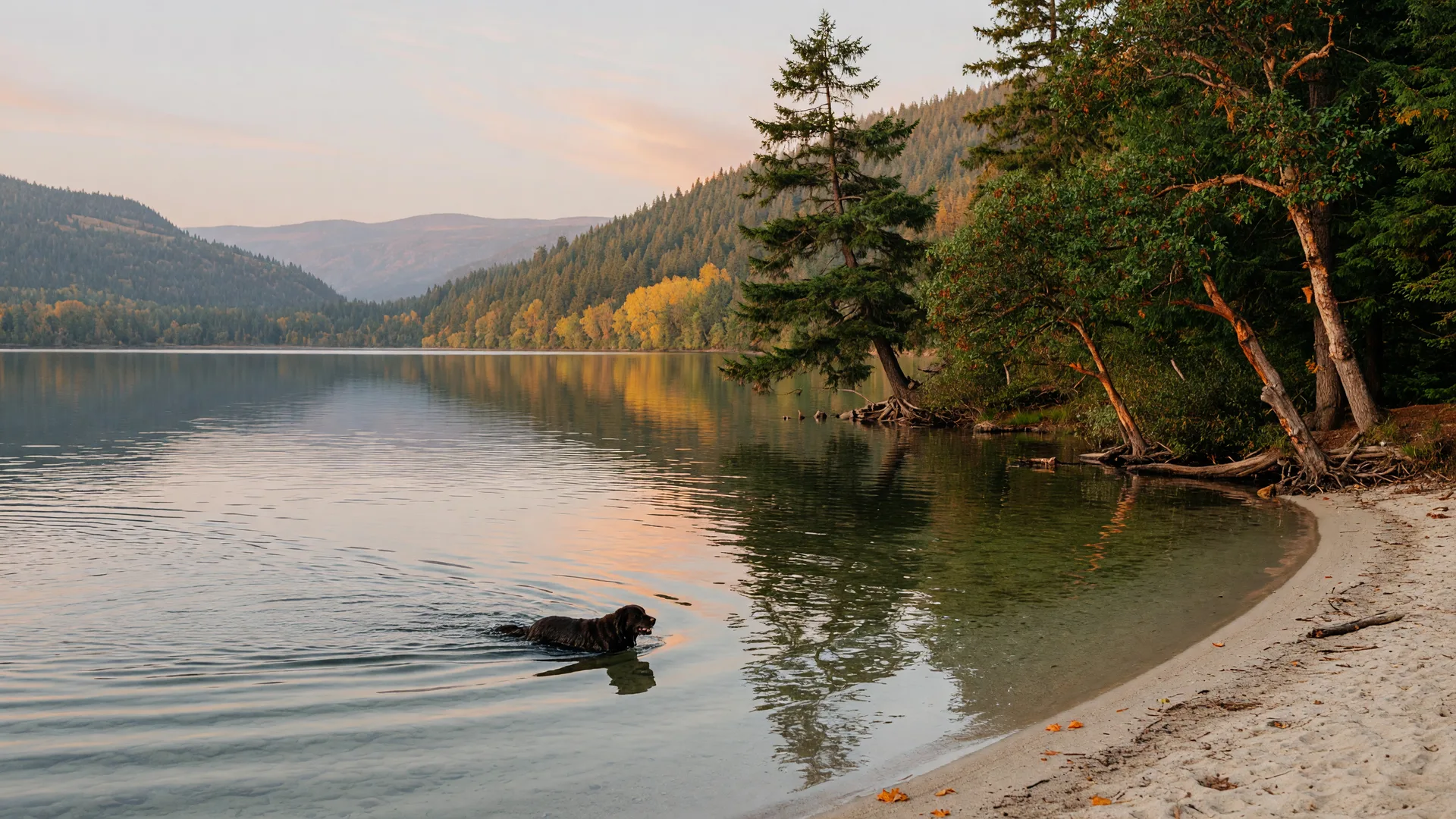 Can I Take My Dog Swimming at Matheson Lake in Metchosin?