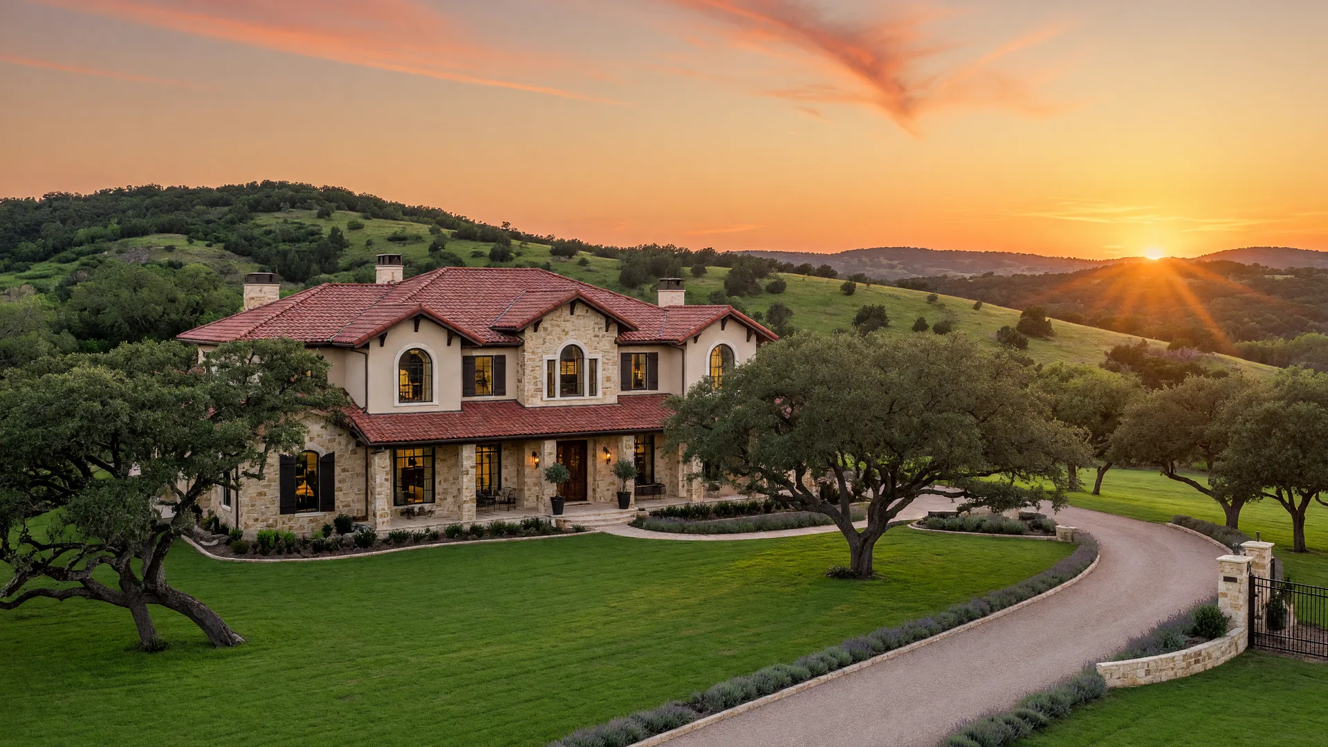 Luxury home in Menger Springs subdivision, Boerne Texas