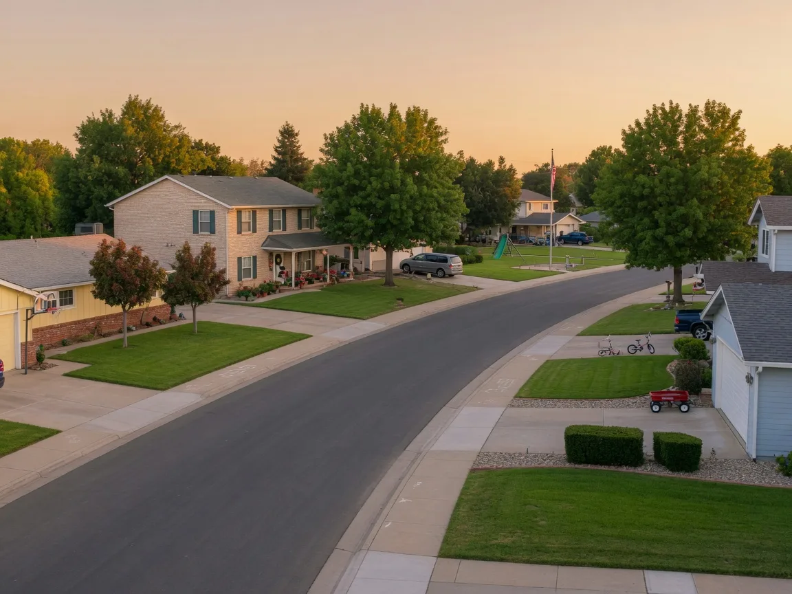 Scenes from Clovis High Area, California