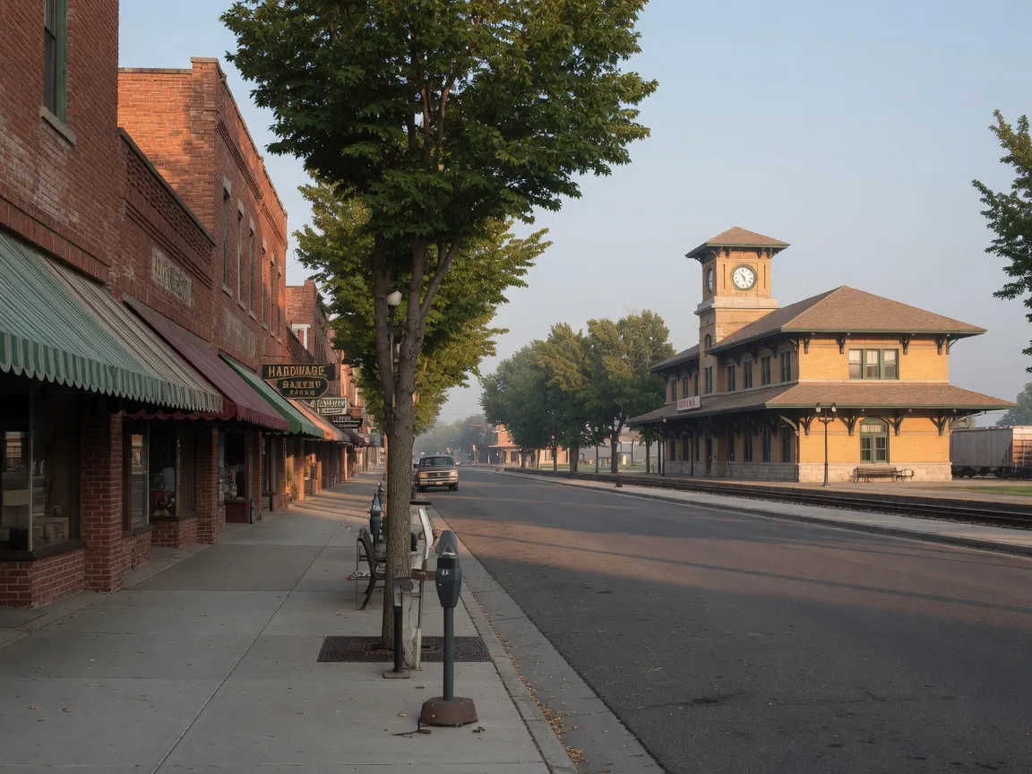 Historic downtown Nampa, Idaho