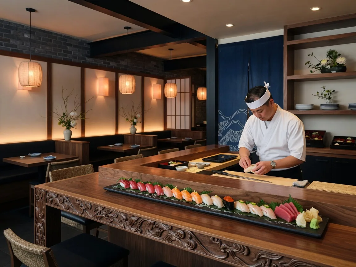 Hiro Japanese restaurant sushi bar in New Hope