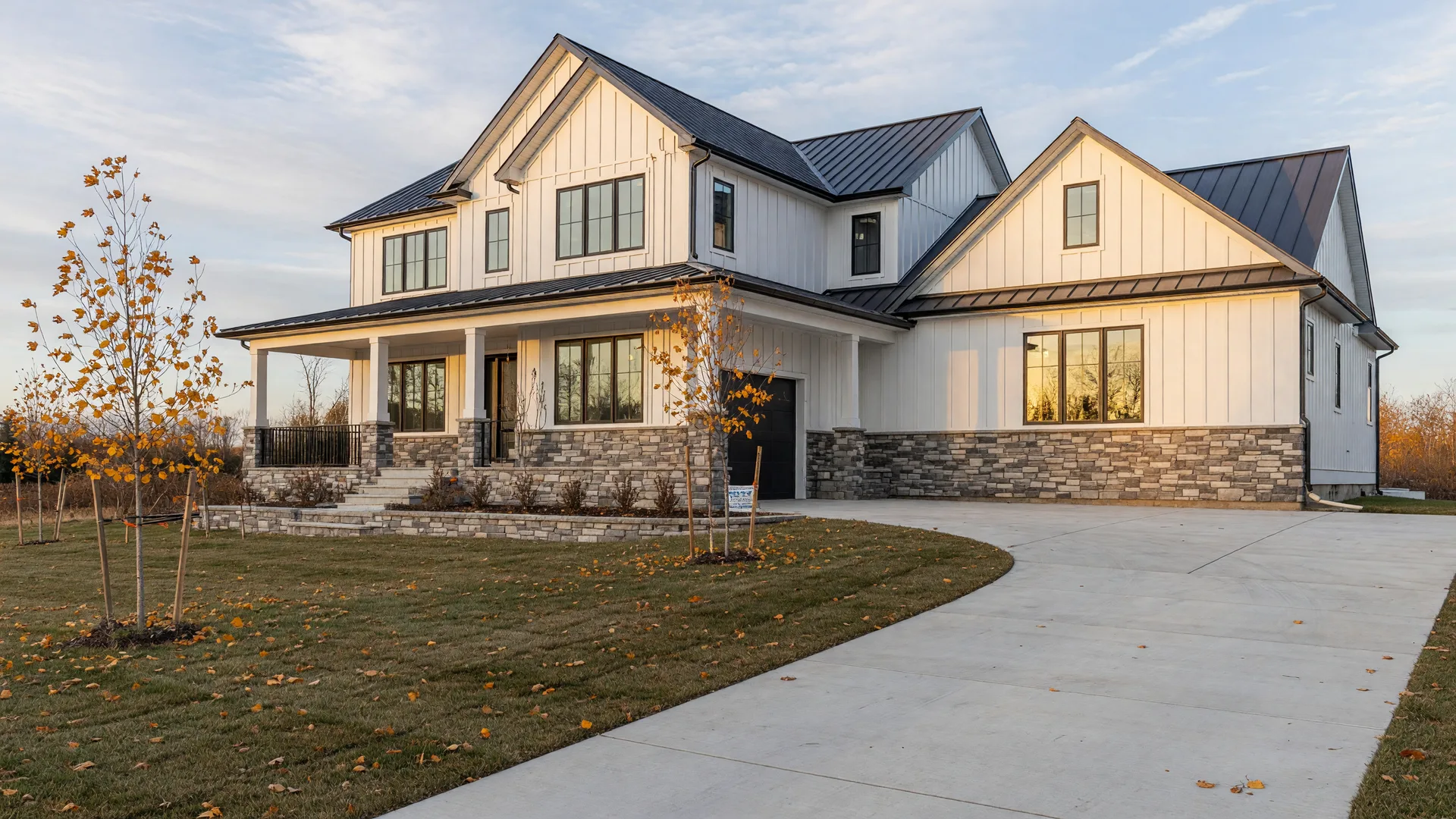 Your New Home's First Winter: Protect Concrete and Landscaping