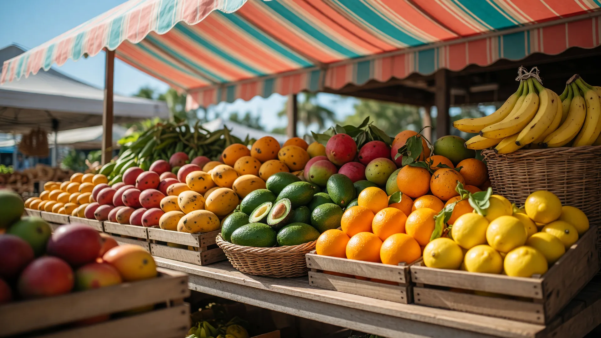 Header image for "Farmers Markets Across Miami-Dade and Broward: A Family Guide"