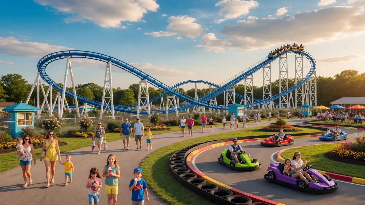 Weekly Family Day Trip: Adventure Park USA in Monrovia, MD