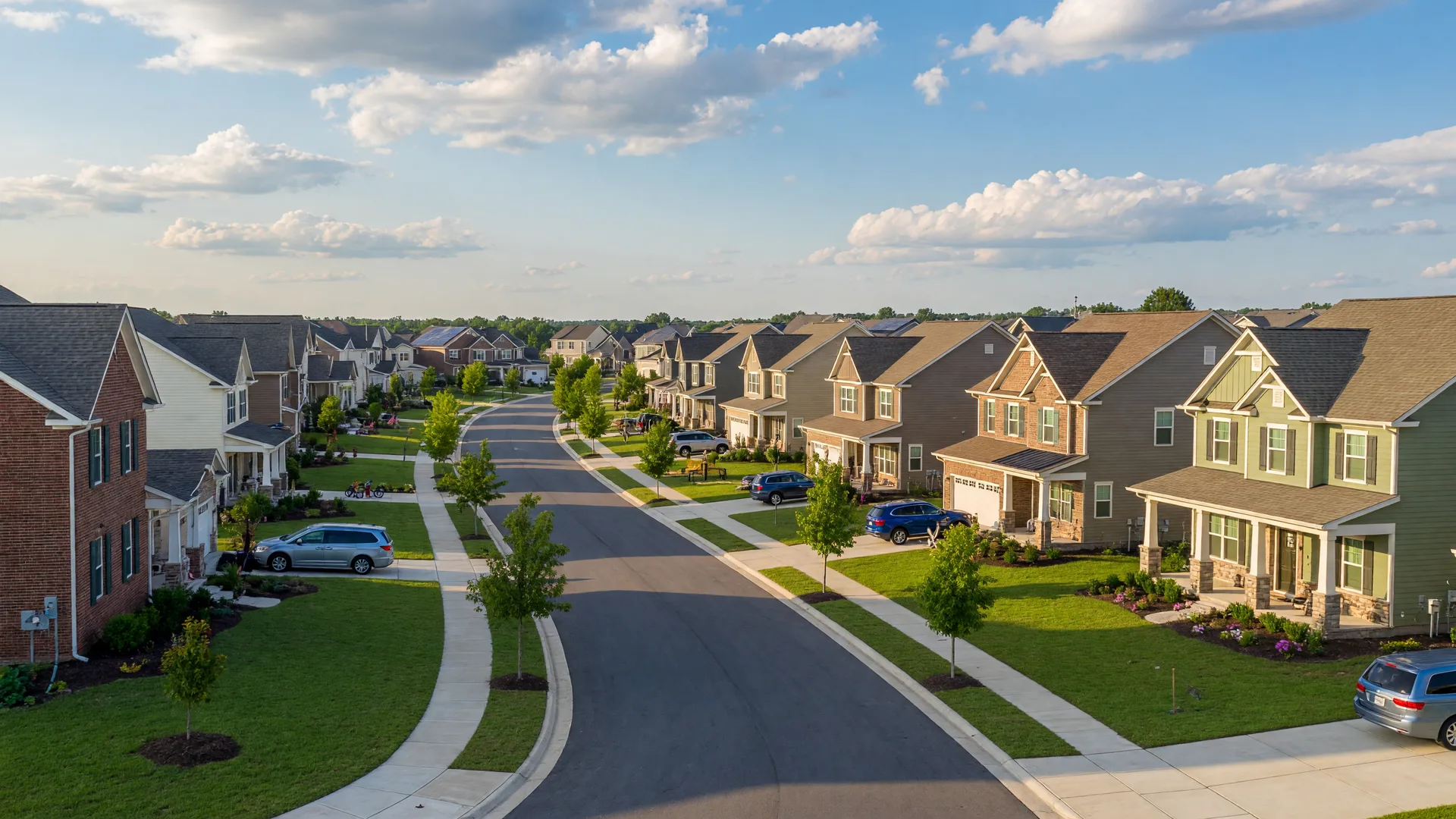 New construction traditional and craftsman homes in Greenwood, Indiana with family-friendly suburban character