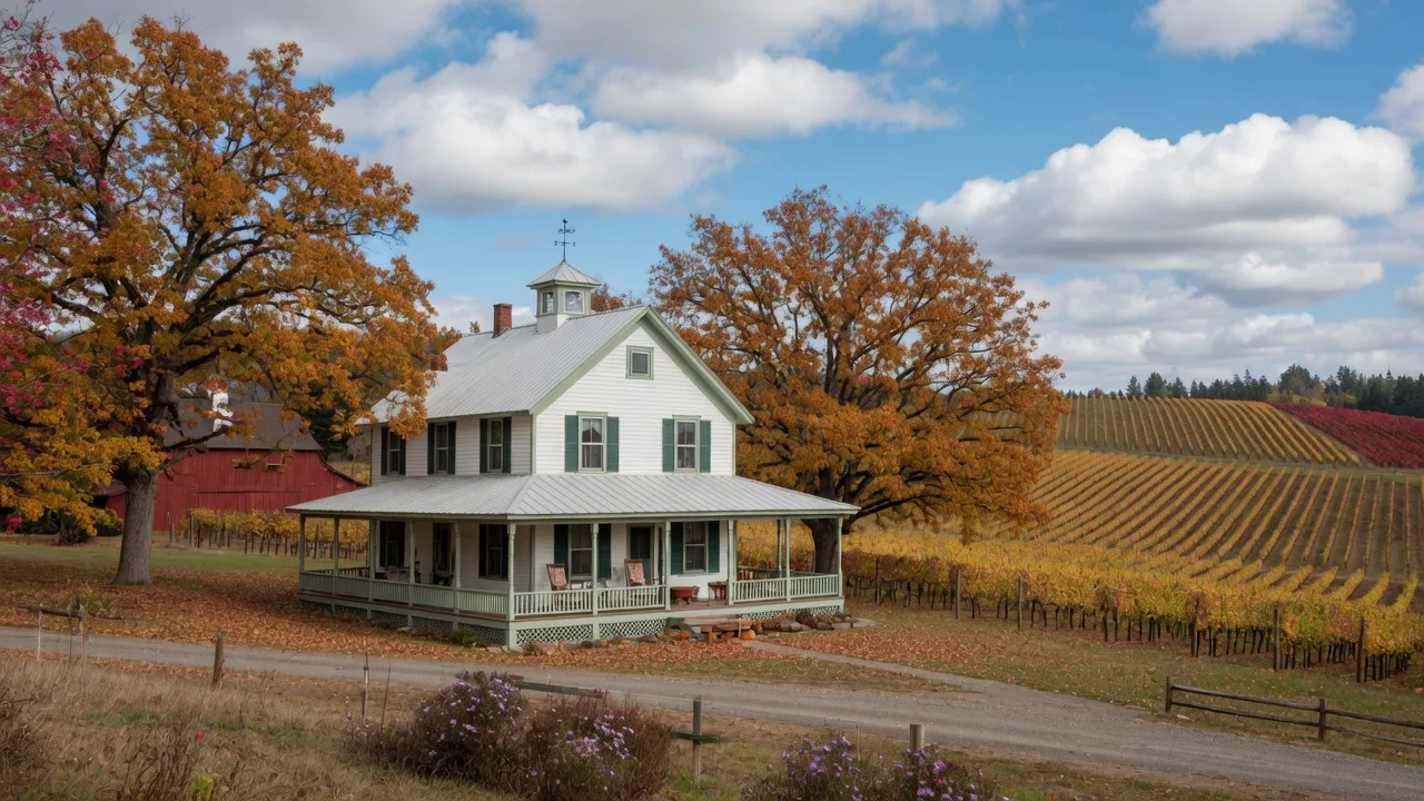 Charming Willamette Valley farmhouse