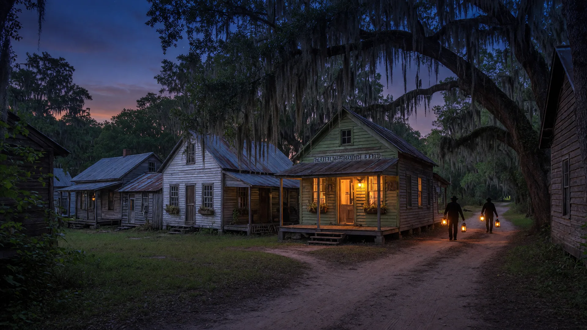 Header image for "Ghost Tour Brings Spooky Stories to Cauley Square Historic Village"