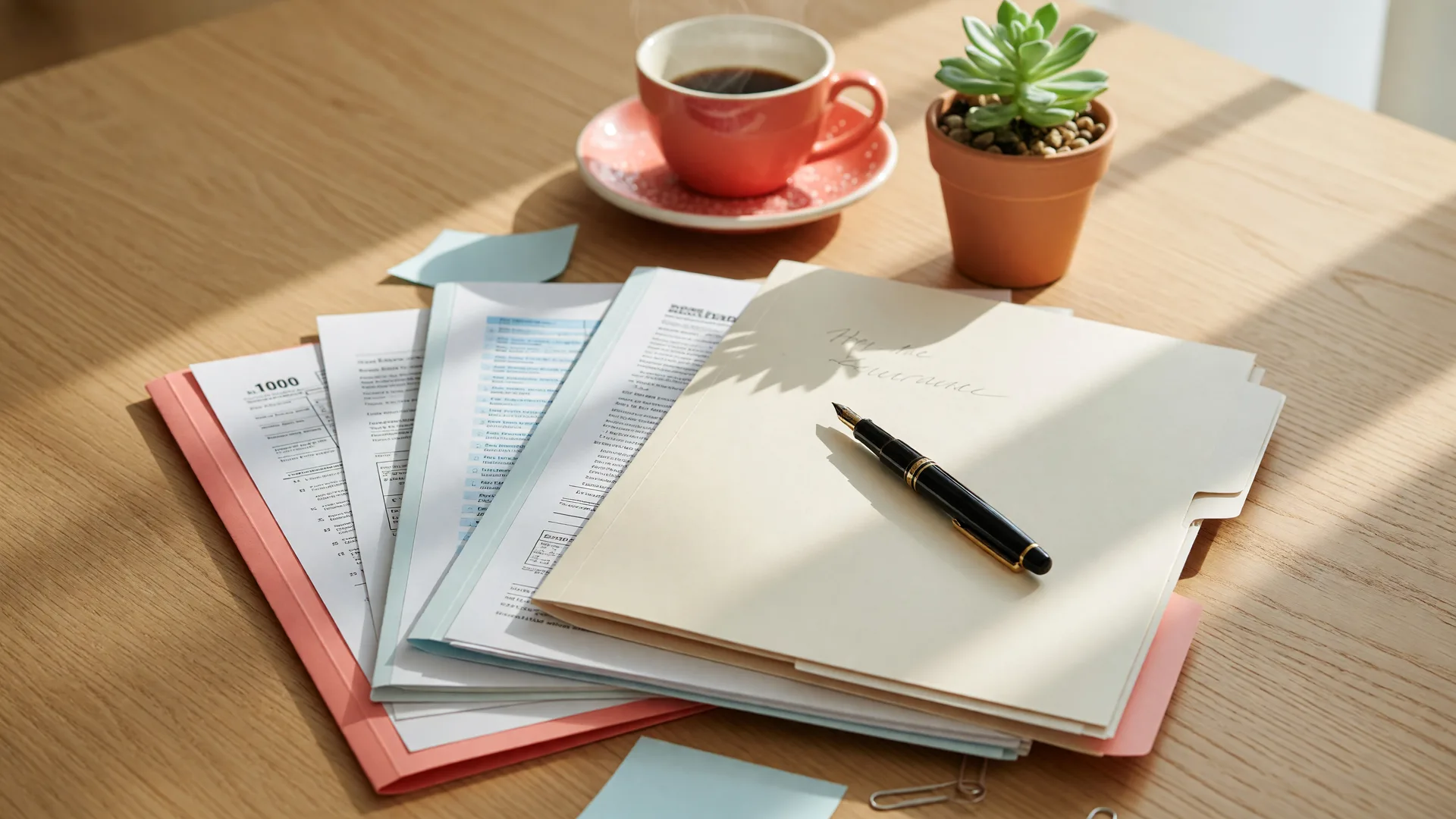A warm editorial photograph illustrating mortgage preapproval documents