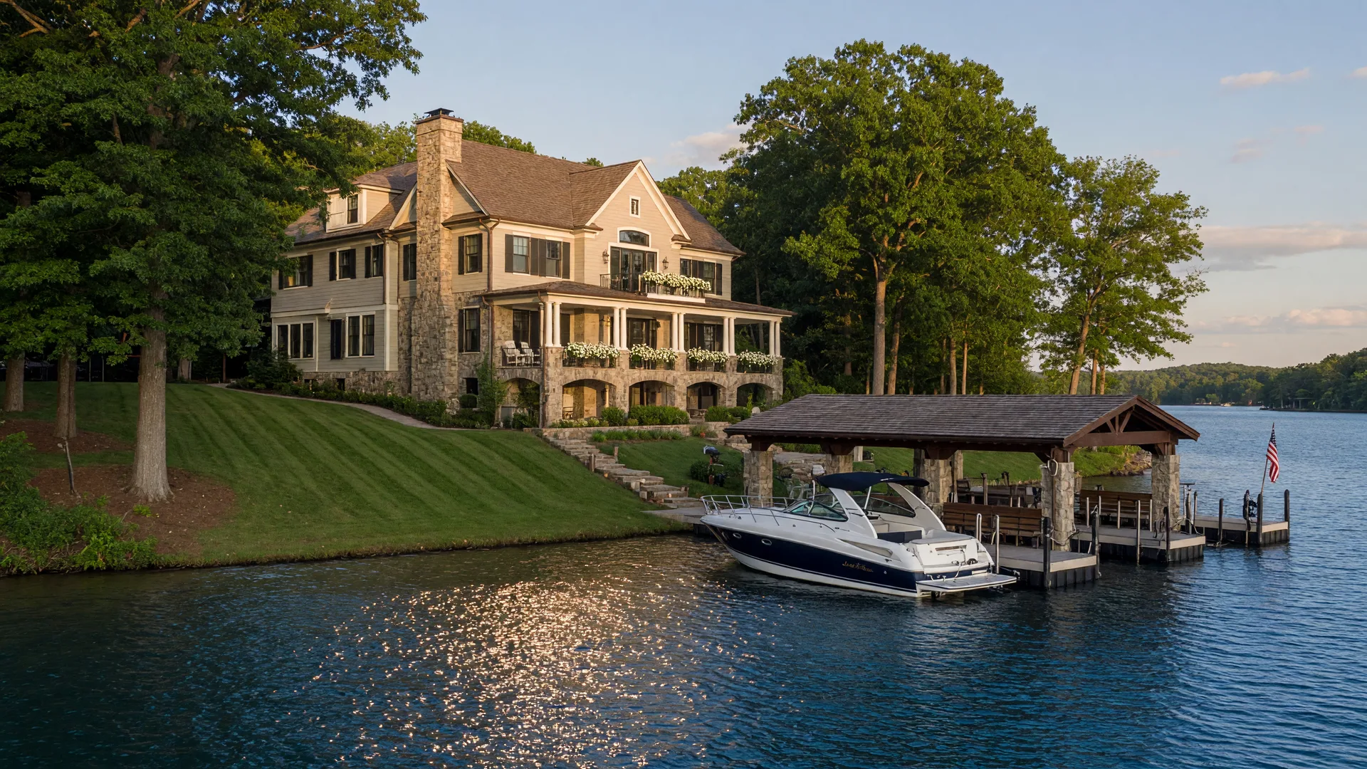 Lake Norman Waterfront Estate - Sold by The Petrenko Group