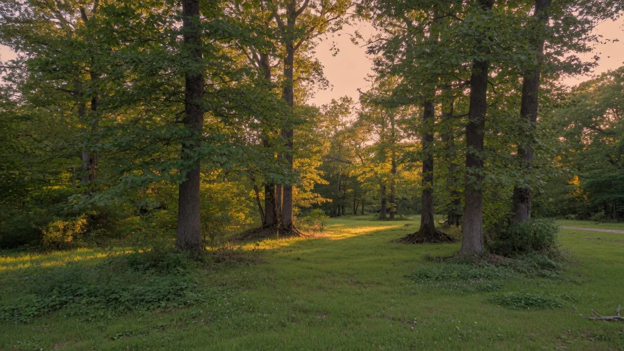 Wooded residential lot on Ripplewood Street