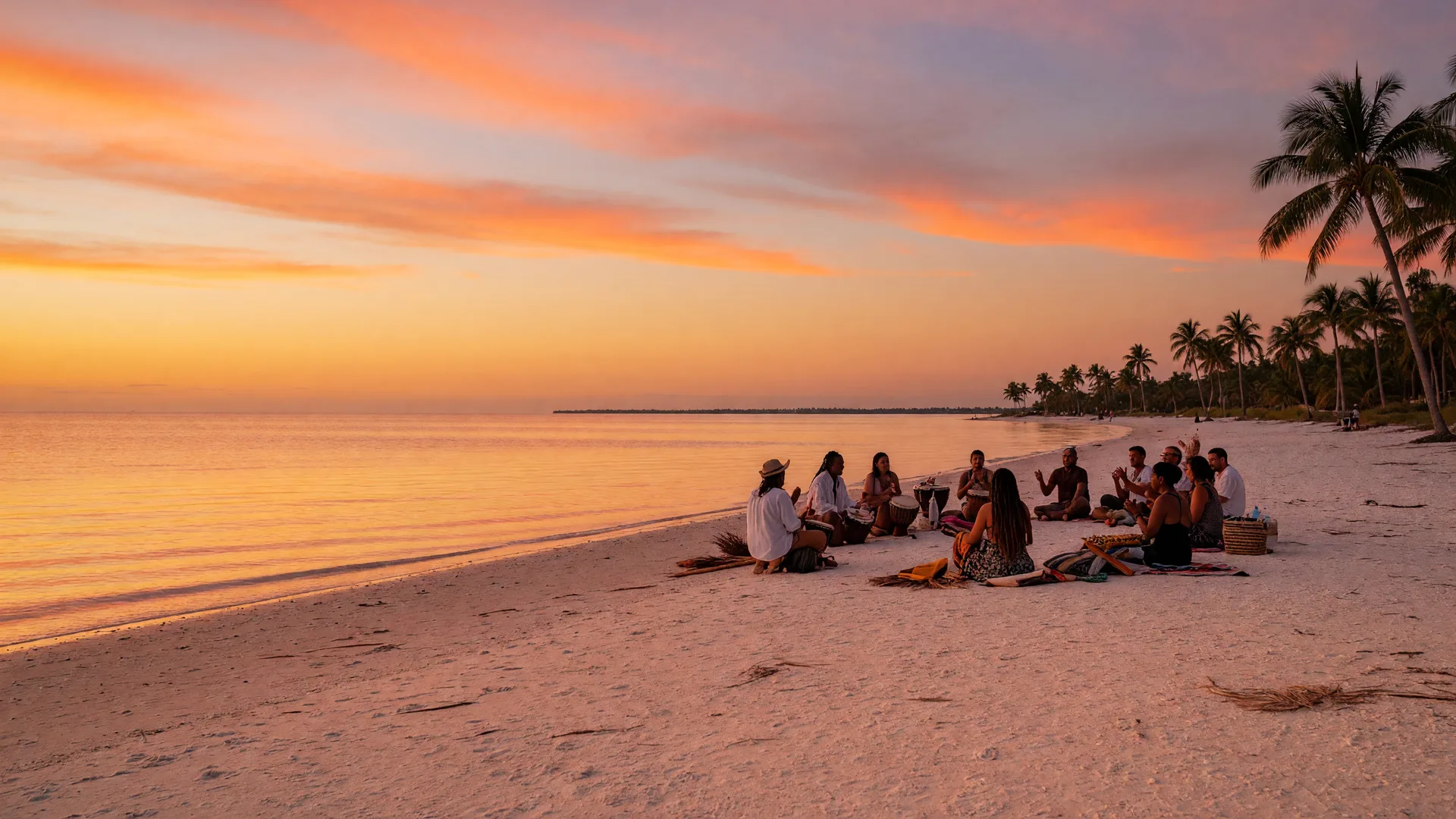 Late Summer in Sarasota: My Evening Rituals, the Siesta Key Drum Circle & Making the Most of August's Final Stretch