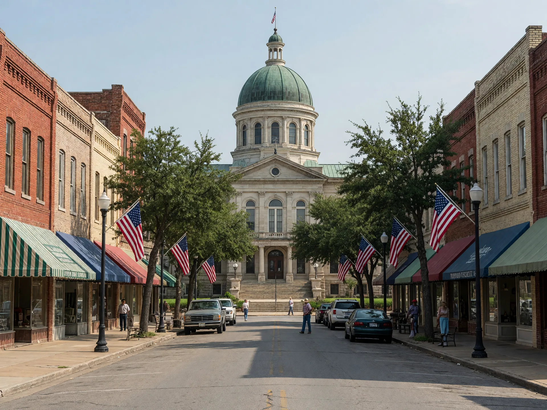 Richmond, Texas neighborhood scene
