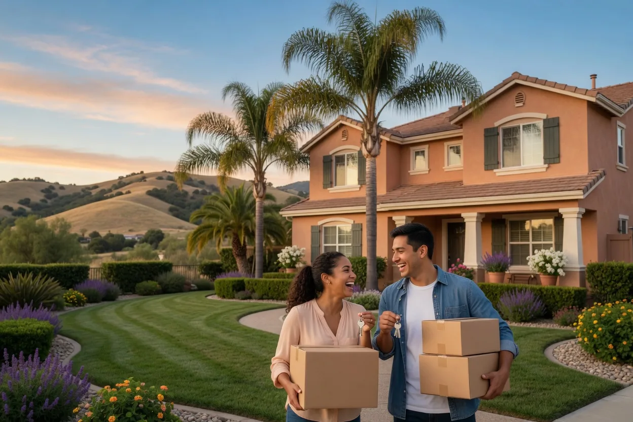 A beautiful Southern California home scene illustrating the lifestyle benefits of homeownership in Murrieta