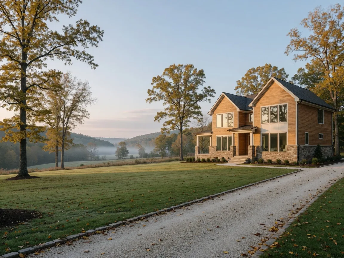 A private estate home in the hills of North Georgia