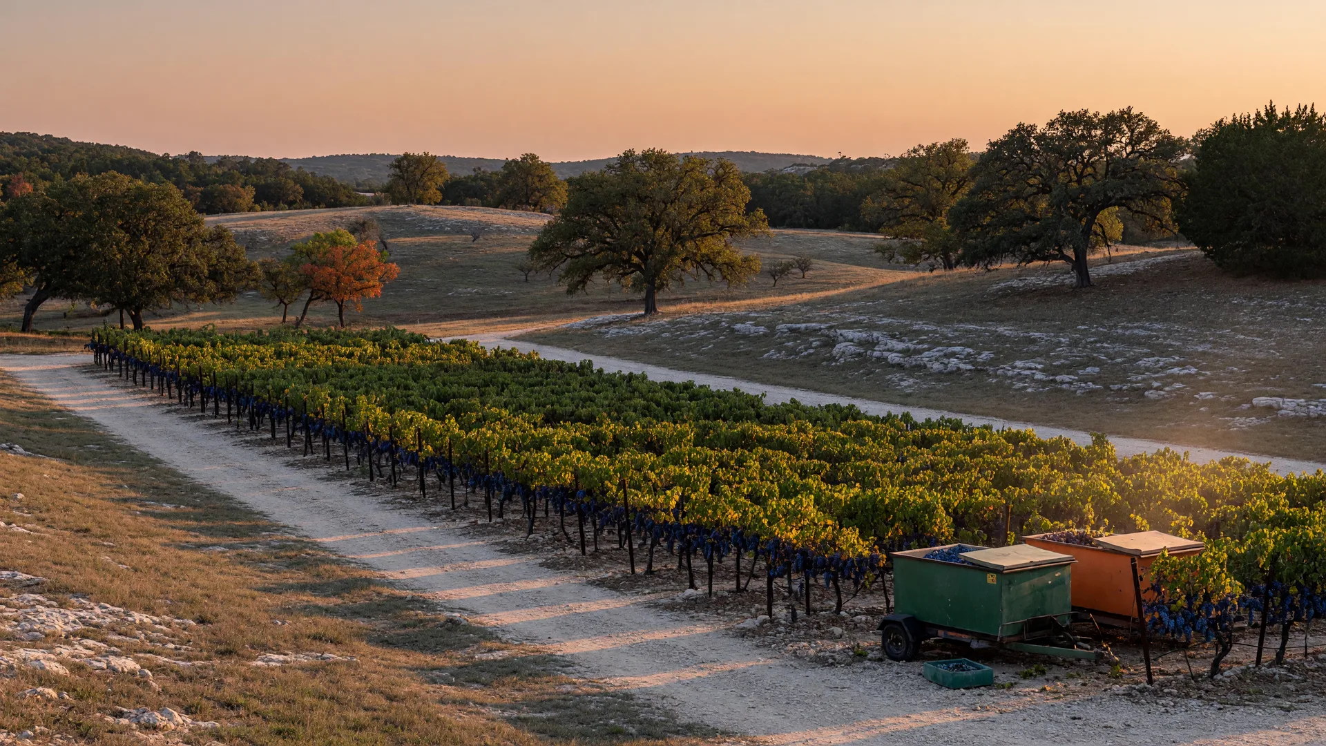 Grape Harvest Season in the Texas Hill Country: What Wine Country Is Like in September