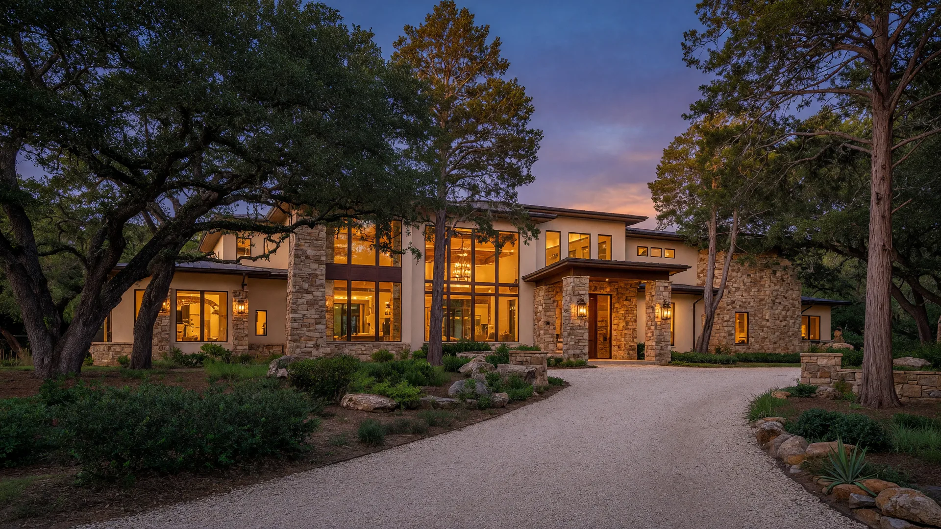 Luxury custom-built Texas estate home representing Eagle Ridge, the custom luxury community inside Bartonville