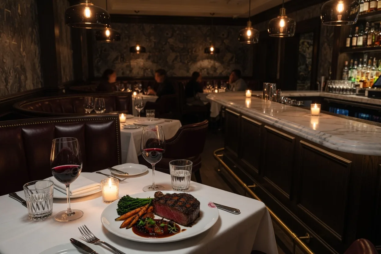 Dining in Preston Hollow, Texas