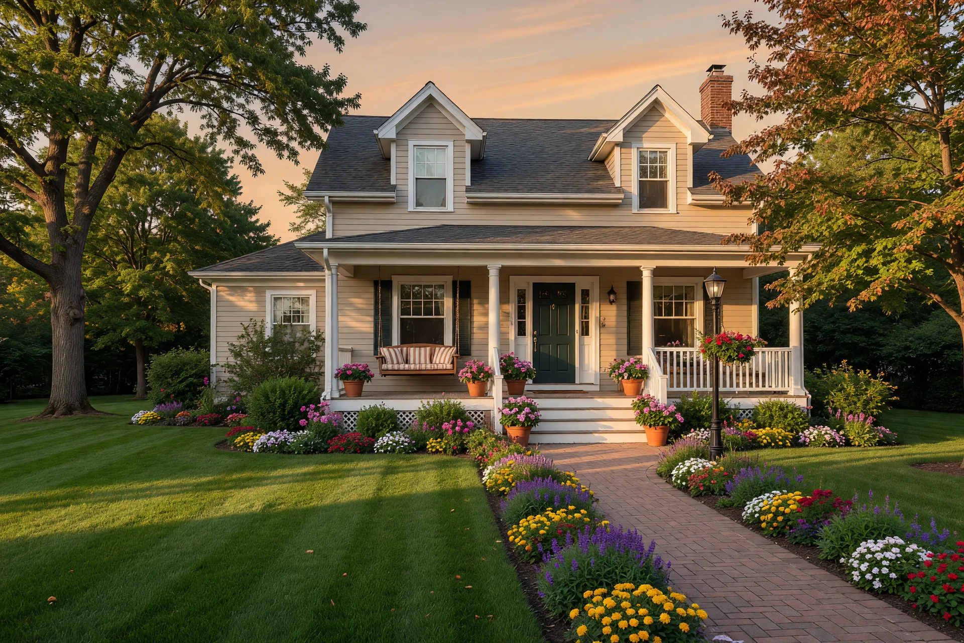 Beautiful home exterior showcasing design potential and curb appeal