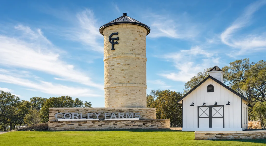 Corley Farms neighborhood scene